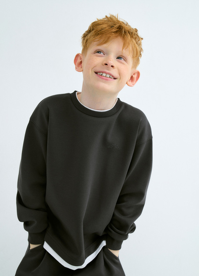 Свитшот с принтом для мальчиков