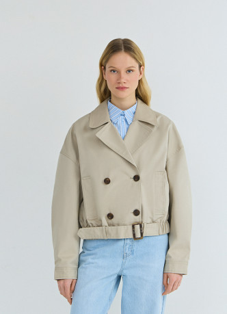 Укороченный тренч