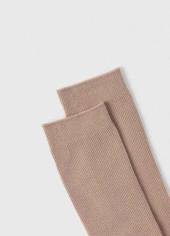 Носки в рубчик с вискозой