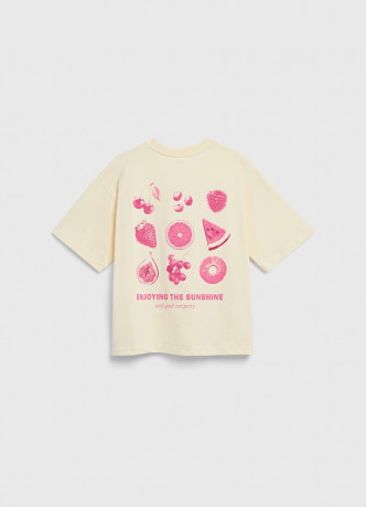 Футболка с принтом для девочек