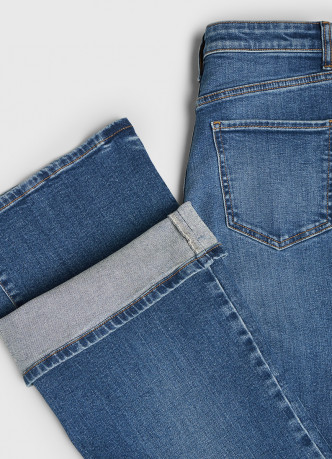 Джинсы Bootcut с высокой посадкой