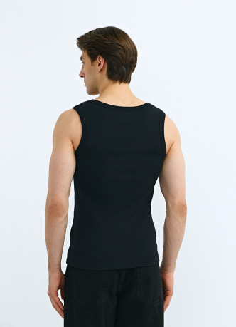 Базовая майка в рубчик