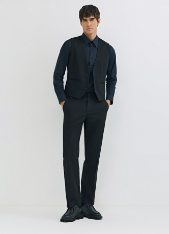 Жилет из структурной ткани