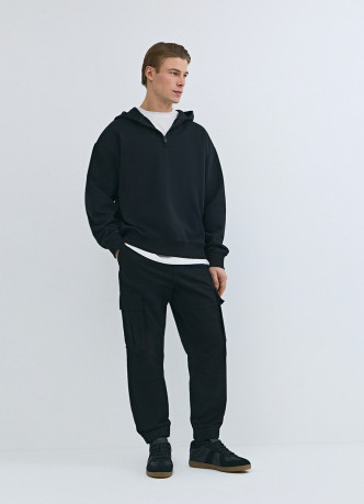 Толстовка с капюшоном на молнии