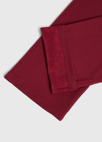 Широкие трикотажные брюки для девочек