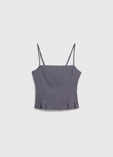 

Приталенный жилет для девочек, Серый