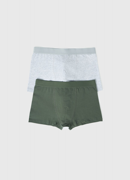 

Трусы-боксеры для мальчиков, 2 шт., Серый