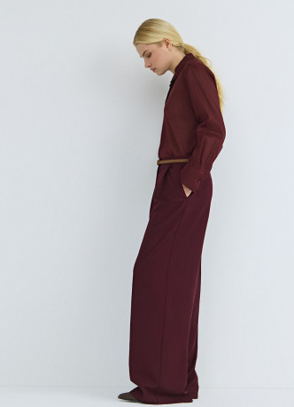 Прямые брюки со стрелками