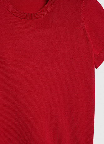 Джемпер с коротким рукавом