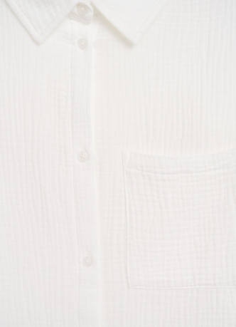 Рубашка из муслина для девочек