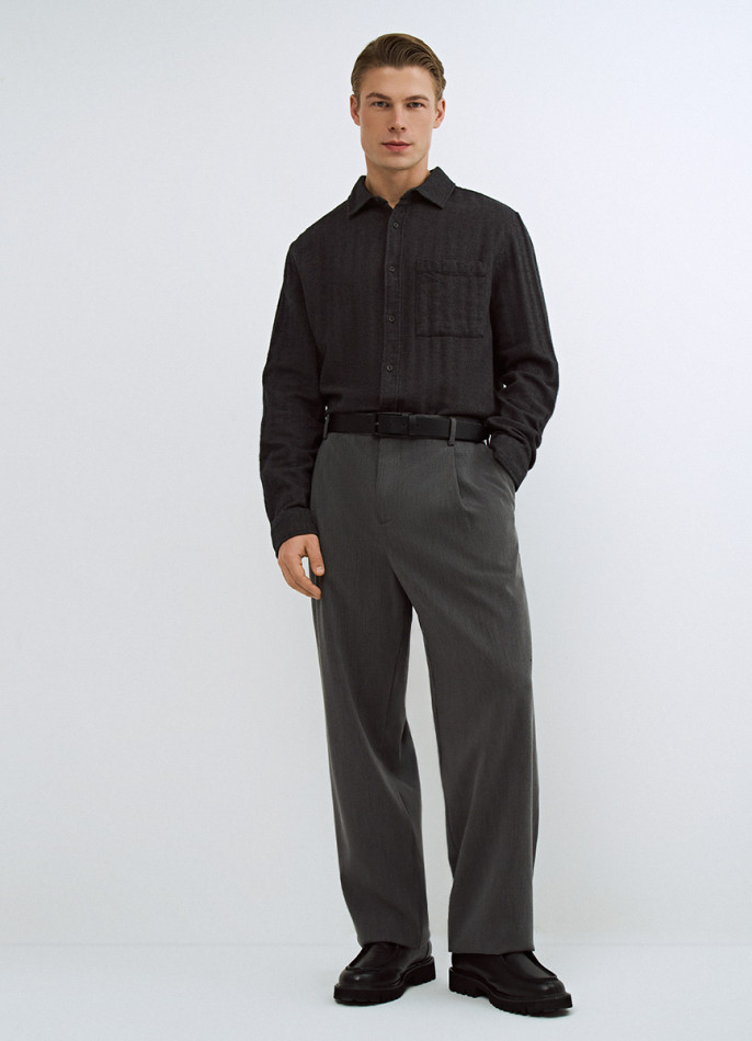 Рубашка с длинным рукавом