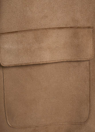 Куртка из искусственной замши для девочек