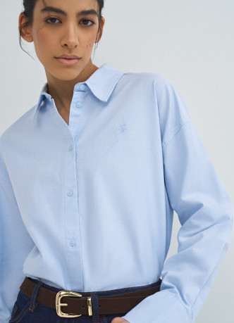 Рубашка из хлопка оксфорд