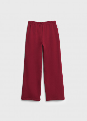 Широкие трикотажные брюки для девочек