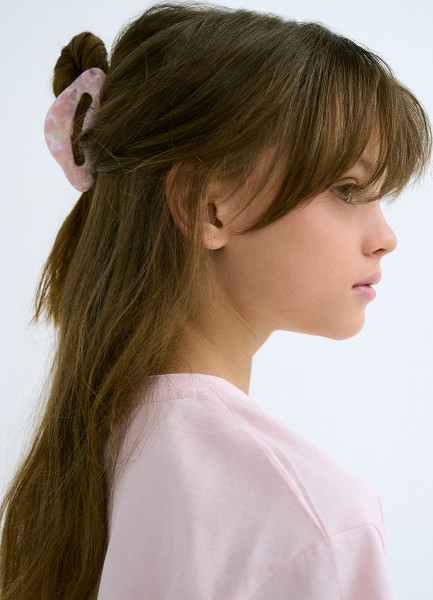 

Заколка-краб для волос для девочек, Розовый