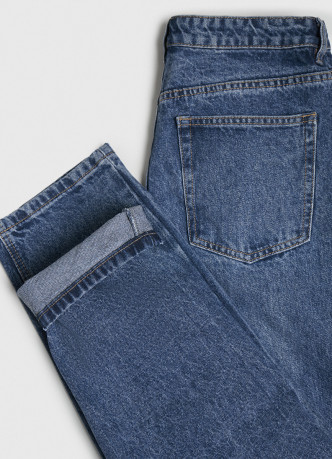 Джинсы Mom с высокой посадкой