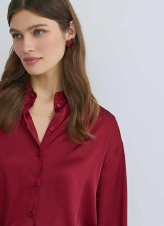 Блузка из сатина