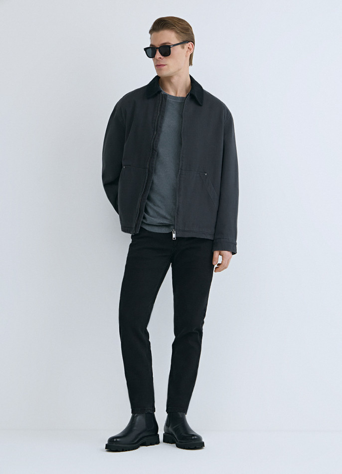 Базовые узкие джинсы