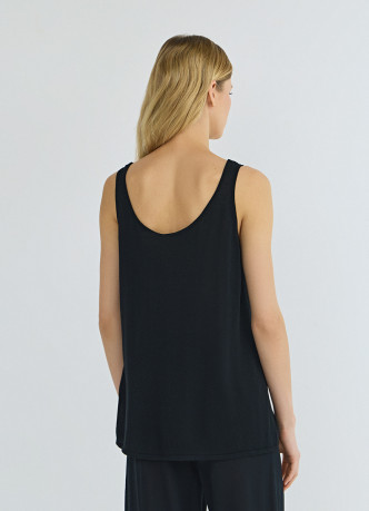 Вязаная майка