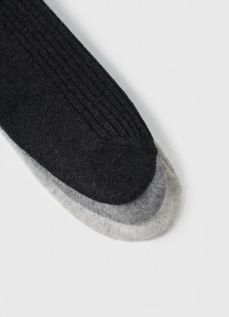 Носки в рубчик, 3 пары