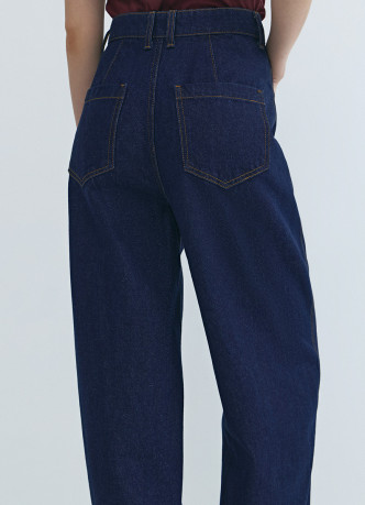 Джинсы Barrel с высокой посадкой