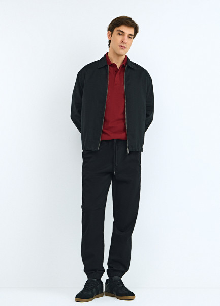 Джоггеры из тонкого твила, Черный