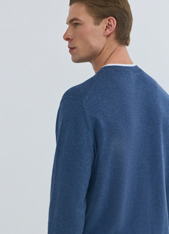 Джемпер с имитацией футболки