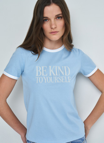 Футболка с принтом