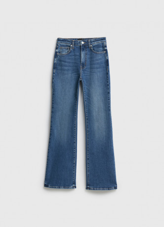 Джинсы Bootcut с высокой посадкой