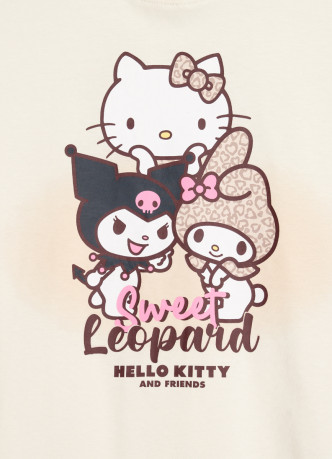 Футболка с принтом Hello Kitty для девочек