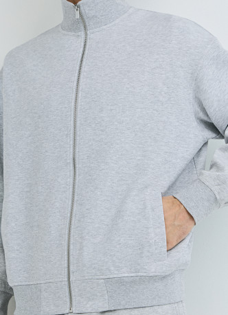 Куртка с воротником-стойкой