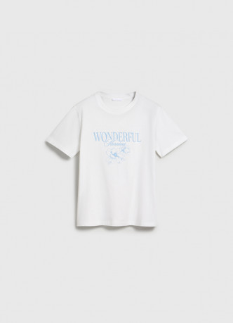 Футболка с принтом