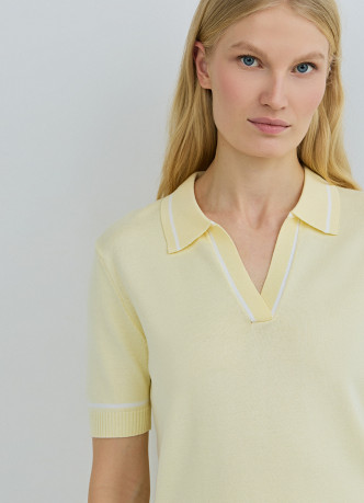 Джемпер с коротким рукавом