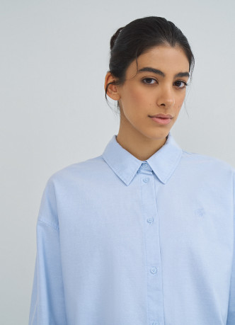 Рубашка из хлопка оксфорд