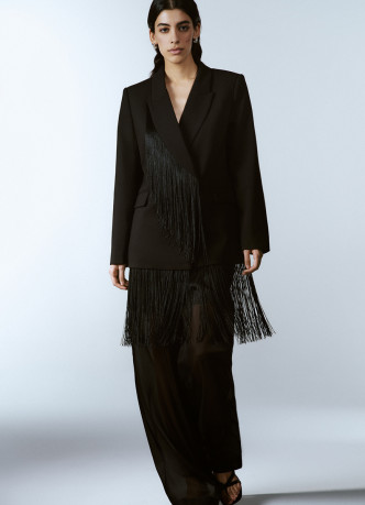 Полупрозрачные брюки из органзы