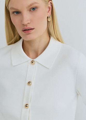 Кардиган на пуговицах