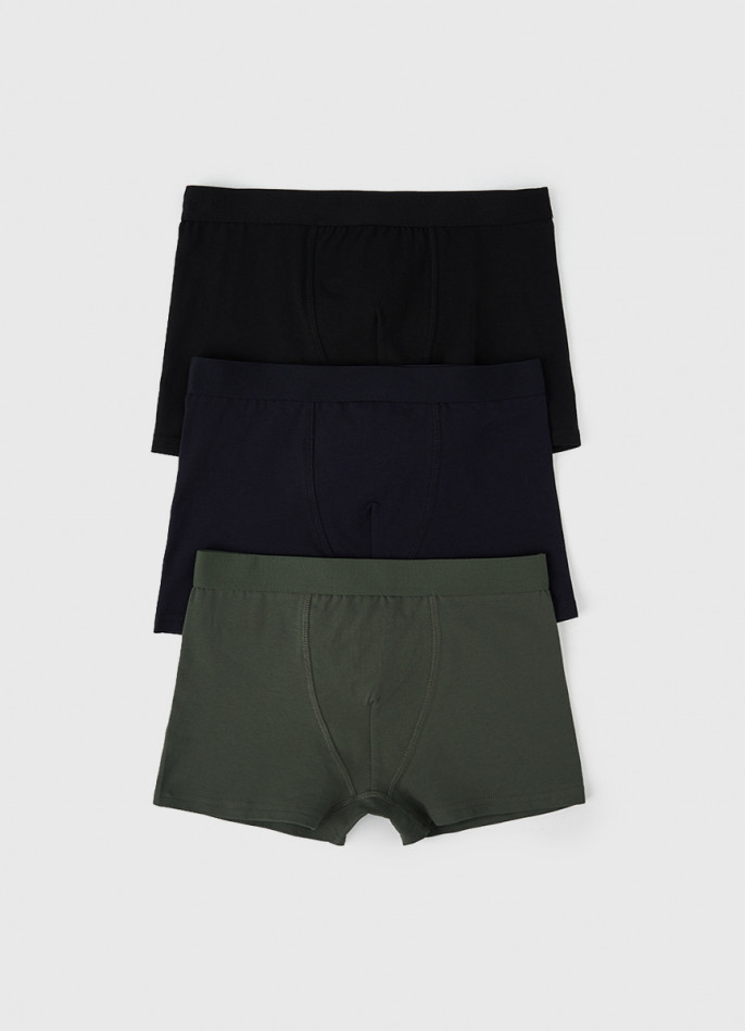 Трусы-боксеры для мальчиков, 3 шт.
