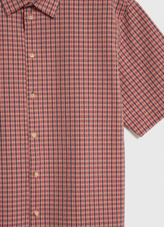 Рубашка из жатой ткани для мальчиков