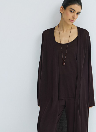 Удлиненный кардиган