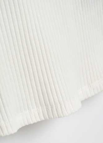 Поло в рубчик для девочек