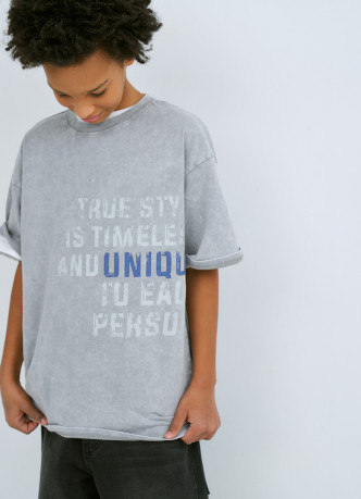 Футболка с принтом для мальчиков