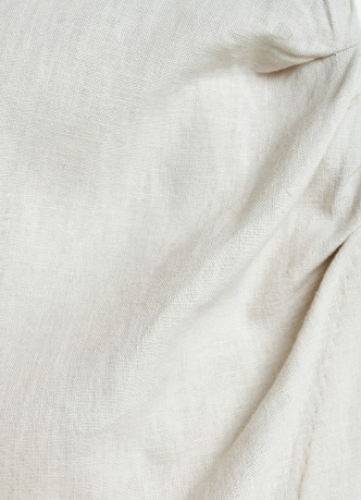 Льняная юбка миди с запахом