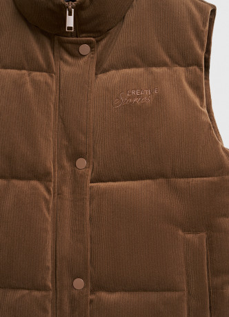 Вельветовый жилет