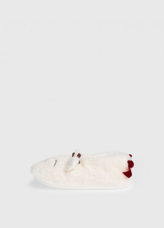 Мягкие тапочки с оленями