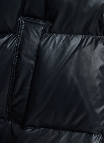 Пуховик с натуральным утеплителем