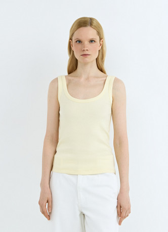 Базовая майка в рубчик