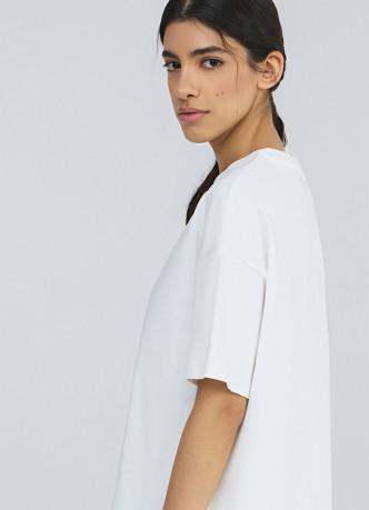 Футболка оверсайз из плотного хлопка