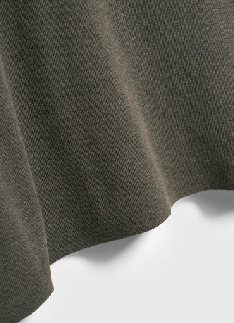 Вязаное поло с коротким рукавом