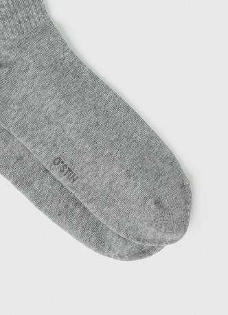 Высокие носки в рубчик