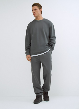 Свитшот с имитацией футболки